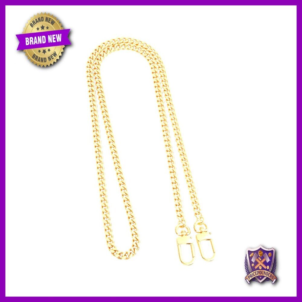 Gold Chain Strap Replacement Handbag Shoulder Crossbody Purse Accessory